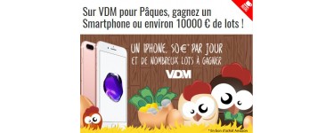 VDM: Plus de 10000€ de cadeaux  (iPhone 7, bons d'achat Amazon, BD...)à gagner