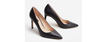 Mango: Escarpins cuir femme à 39,99€ au lieu de 59,99€