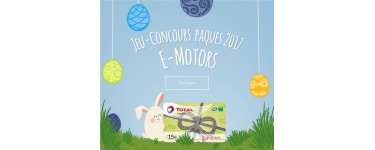 e-motors: 15 cartes Total de 15€ à gagner