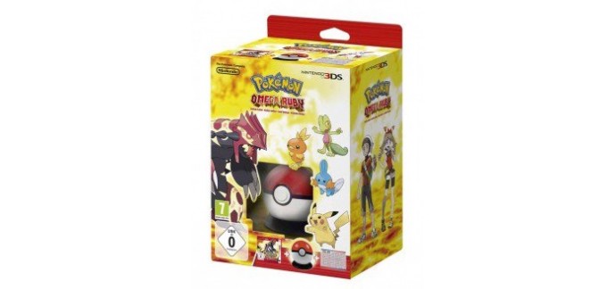 Micromania: Jeu Nintendo 3DS Pokémon Ruby Oméga + Pokéball + Poster de Hoenn à 34,99€