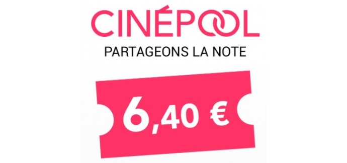 CinéPool: Places de cinéma pas chères en vous rassemblant à plusieurs pour une séance