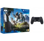 Amazon: Pack PS4 1 To + Horizon Zero Dawn + PS+ 3 mois + 2ème manette à 299,99€