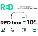 SFR: Abonnement internet Red Box Fibre à 10€ par mois à vie au lieu de 19,99€