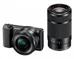 Amazon: Appareil photo SONY A5100 Hybride 3" 24,3 Mpix + Objectif 16-50 mm/55-210 mm