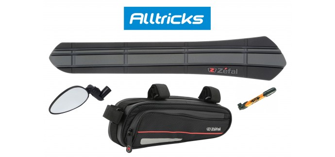 Alltricks: Les accessoires et la bagagerie Zéfal pour vélo avec 10% de réduction