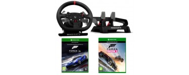 Turbo.fr: 1 volant + pédales Pro Racing Madcatz & 2 jeux Xbox One à gagner