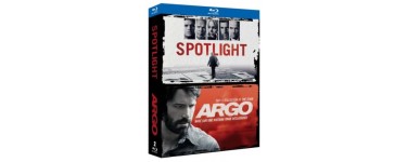 Fnac: Coffret Blu-ray 2 films Spotlight + Argo à 7,75€
