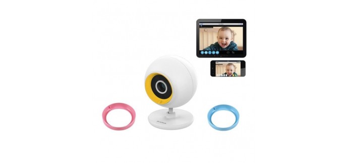 Cdiscount: La caméra connectée D-Link écoute bébé DCS-800LP à 29,99€ au lieu de 116,39€