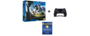 Auchan: Pack PS4 Horizon Zero Dawn 1To + 2ème Dualshock 4 + 3 mois au Playstation Plus