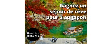 Hoshino Resorts Magazine: 1 séjour au Japon de 3 nuits à gagner