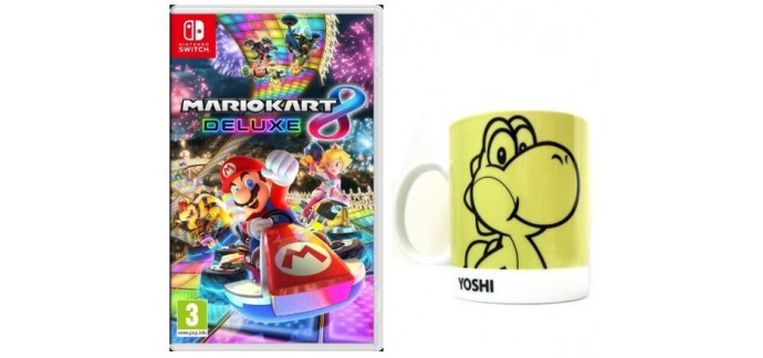 Fnac: Mario Kart 8 Deluxe sur Nintendo Switch + 1 Mug offert pour 49,90€