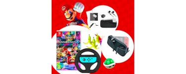 Carrefour: Des accessoires et jeux Mario Kart 8 Deluxe pour Nintendo Switch à gagner