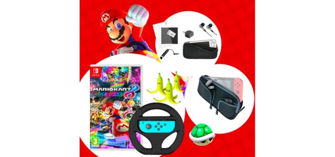 Carrefour: Des accessoires et jeux Mario Kart 8 Deluxe pour Nintendo Switch à gagner