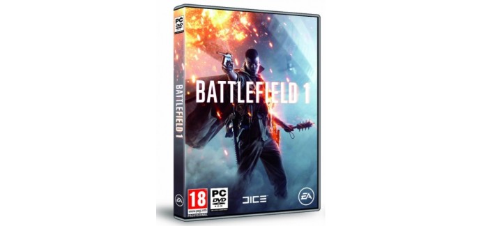 Amazon: Jeu PC Battlefield 1 à 29,99€ au lieu de 59,99€