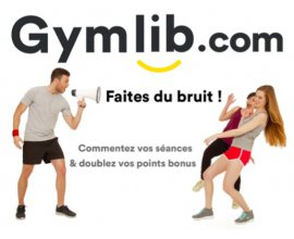 Gymlib: Doublez vos points de fidélité à chaque commentaire posté