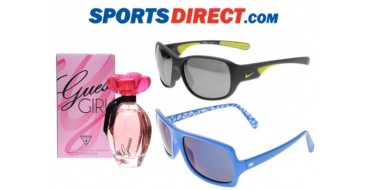 Sportsdirect: Lunettes de soleil et parfum de marques jusqu'à - 80%