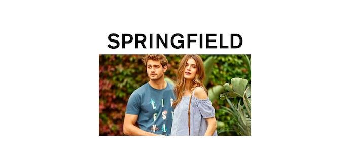 Springfield: Jusqu'à -40% sur une sélection de vêtements pour hommes et femmes
