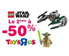 ToysRUs: 1 jouet Lego Star Wars ou Lego Friends acheté = le 2ème à -50%