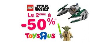 ToysRUs: 1 jouet Lego Star Wars ou Lego Friends acheté = le 2ème à -50%