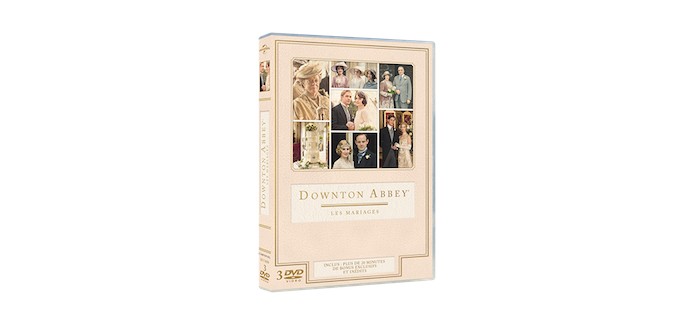 Femme Actuelle:  10 coffrets DVD "Downtown Abbey Les Mariages" à gagner