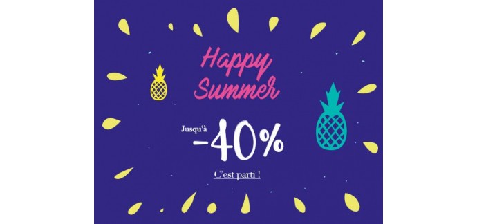 MOA: Happy Summer : jusqu'à -40% sur une sélection d'articles