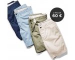 JACK & JONES: 2 Shorts Chino Homme pour 60€