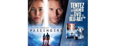 BFMTV: 20 DVD & 5 Blu-ray du film "Passengers" à gagner