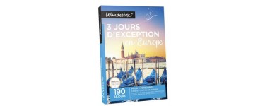 Le Monde.fr: 1 Coffret Wonderbox 3 jours d'exception en Europe à gagner
