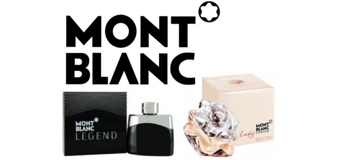 Montblanc: Un parfum Mont Blanc Lady Emblem ou Legend offert dès 250€