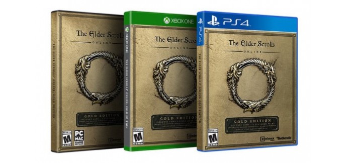 Amazon: The Elder Scrolls Online - édition gold sur PS4, Xbox One ou PC à 12€