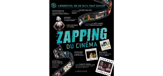 RTL9: 40 livres "Le zapping du cinéma" à gagner
