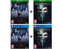 Auchan: Pack 2 jeux Prey + Dishonored 2 sur PS4 ou Xbox One à 59,99€ au lieu de 84,98€