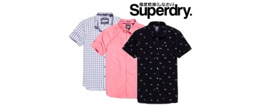 Superdry: 2 chemises manches courtes pour homme pour 110€
