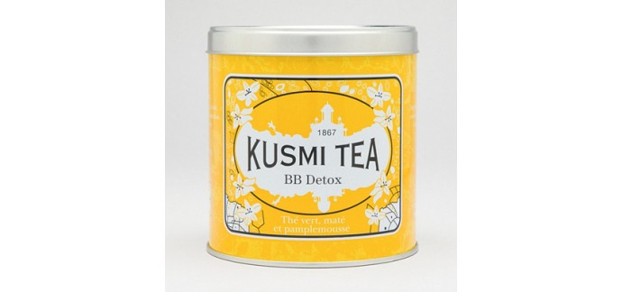 Veepee: Les boites de thé "Bien-être" en vrac Kusmi Tea 250g à 17,50€ au lieu de 26,90€