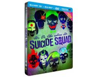 Amazon: Suicide Squad Steelbook Blu-Ray 3D + 2D + DVD + Copie Digitale à 13,99€