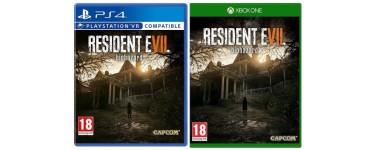 Base.com: Resident Evil VII sur PS4 ou Xbox One à 39,75€