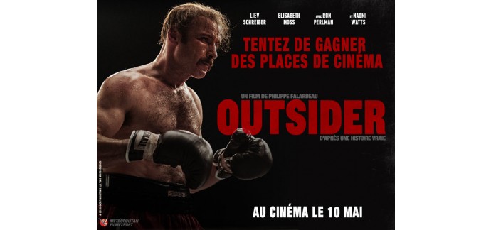 BFMTV: 30 places de cinéma pour le film "Outsider" à gagner
