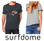 Surfdome: Jusqu'à - 50% sur une sélection de T-shirts et Sweats à capuche