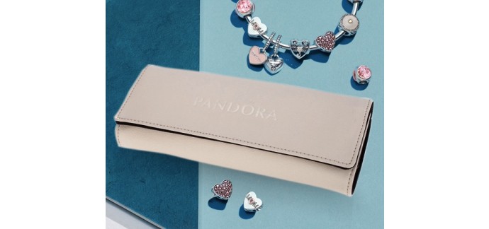 Pandora: [Fête des mères] Une pochette à Bijoux offerte dès 129€ d'achat
