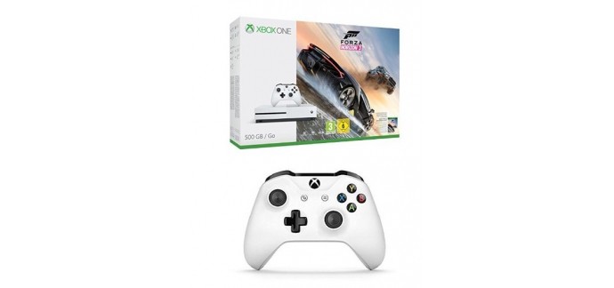 Amazon: Pack Console Xbox One S 500 Go + Forza Horizon 3 + Manette Xbox Sans Fil à 229€