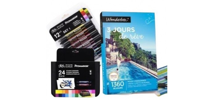 Majuscule: 1 WonderBox "3 jours de rêve" & des Promarker à gagner