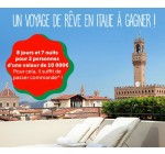 Toupargel: 1 voyage de rêve en Italie à gagner en passant commande