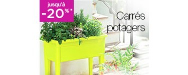 Truffaut: Jusqu'à 20% offerts sur les carrés potagers