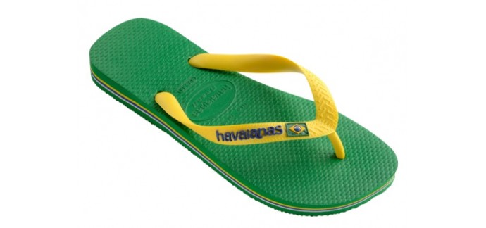 Havaianas: Livraison offerte pour l'achat de 2 paires ou dès 40€ d'achat