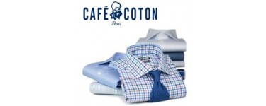 Café Coton: -40% sur une sélection de chemises homme