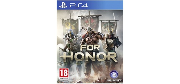 Amazon: Jeu PS4 For Honor - Standard Edition à 24,99€