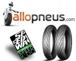 Allopneus: Jusqu'à 40€ offerts chez Speedway pour l'achat de pneus moto Michelin