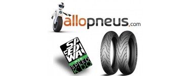 Allopneus: Jusqu'à 40€ offerts chez Speedway pour l'achat de pneus moto Michelin