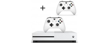 Cdiscount: Console Xbox One S 500 Go + 2e manette à 239,99€