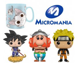 Micromania: - 20% sur tous les produits dérivés (figurines, Toy Pop, Mugs, Casquettes...)